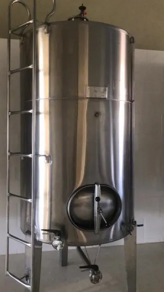 Tanque inox redondo